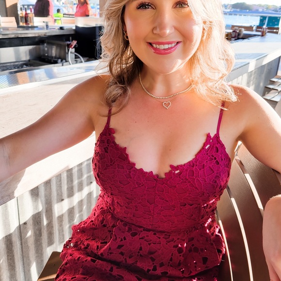 ASTR the label crochet dress - Picture 5 of 6